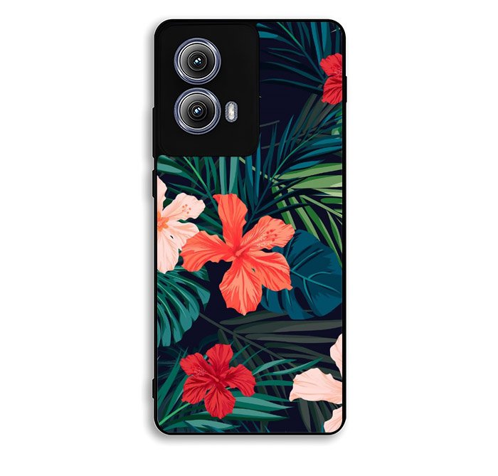 Tropical Floral Motorola Moto Edge 2024 Case FE2158