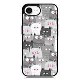 Cat Pattern iPhone 16e Case