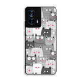 Cat Pattern Motorola Moto G Power 5G 2024 Case FE2804