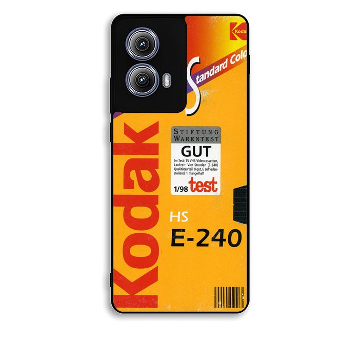 Retro Vhs Kodak Motorola Moto Edge 2024 Case FE5367