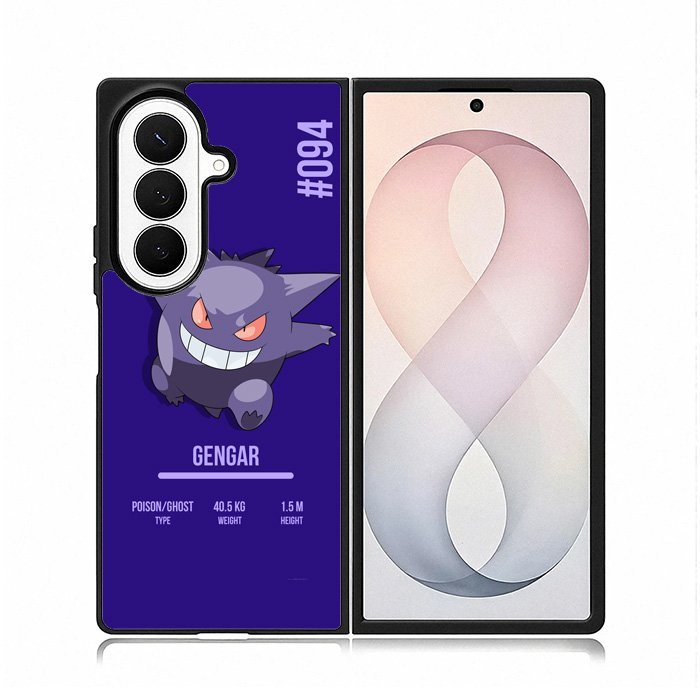 Pokemon Gengar Samsung Galaxy Z Fold 8 Ultra Case DC1480