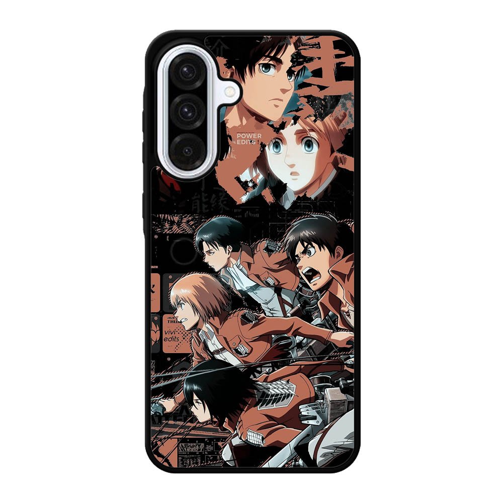 Eren Mikasa Attack On Titan Samsung Galaxy A56 Case FE5255