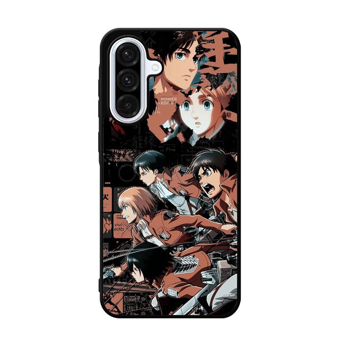 Eren Mikasa Attack On Titan Samsung Galaxy A36 Case FE7849