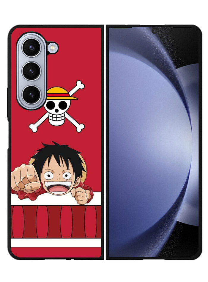 One Piece Luffy Samsung Galaxy Z Fold 5 5G Case FZ8010