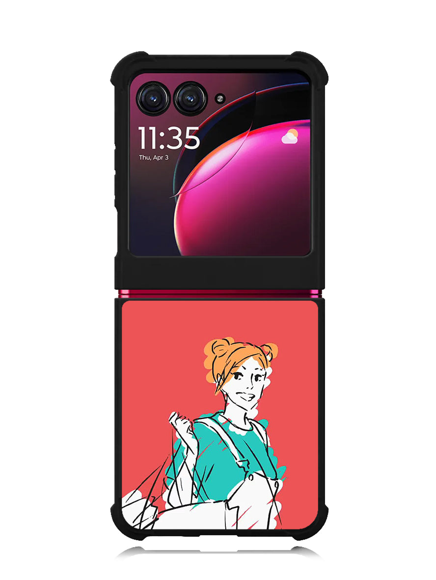 Nobara Kugisaki Jujutsu Kaisen Motorola Moto Razr Plus 2023 / Moto Razr+ 2023 Case FZ8040