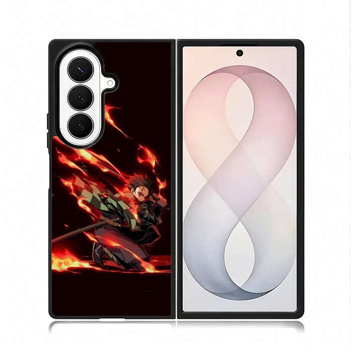 Tanjiro Demon Slayer Aniem Samsung Galaxy Z Fold 8 Ultra Case DC1824