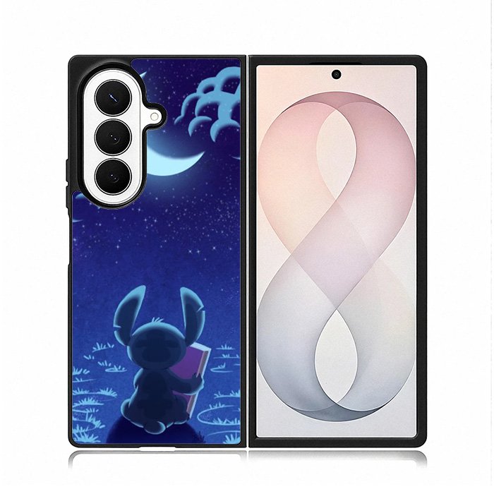 Disney Stitch Cartoon Samsung Galaxy Z Fold 8 Ultra Case DC0526