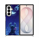 Disney Stitch Cartoon Samsung Galaxy Z Fold 8 Ultra Case DC0526