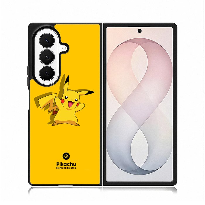 Pokemon Pikachu Anime Samsung Galaxy Z Fold 8 Ultra Case