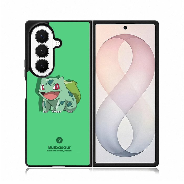 Pokemon Bulbasaur Anime Samsung Galaxy Z Fold 8 Ultra Case