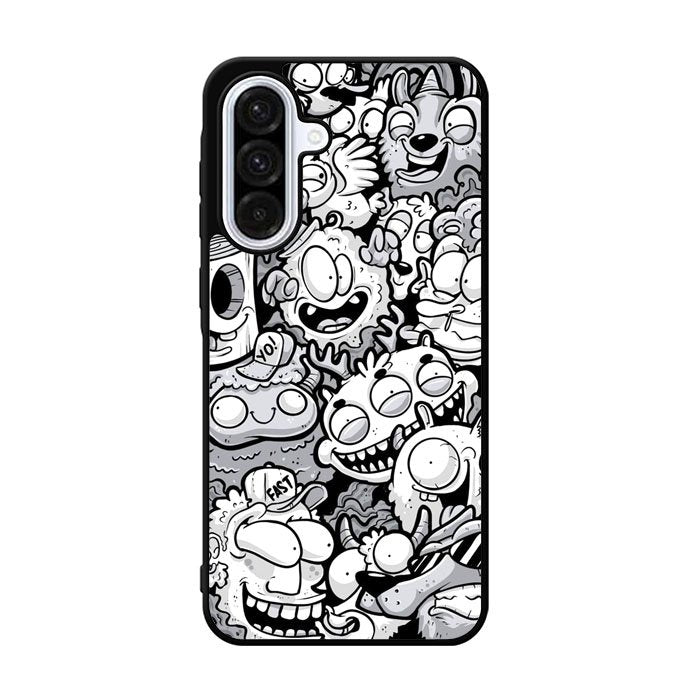 Doodle Art Cartoon Samsung Galaxy A36 Case FE3333