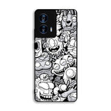 Doodle Art Cartoon Motorola Moto G Power 5G 2024 Case FE7820