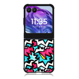 Graffiti Background Motorola Moto Razr 2024 , Moto Razr 50 Case FE1551