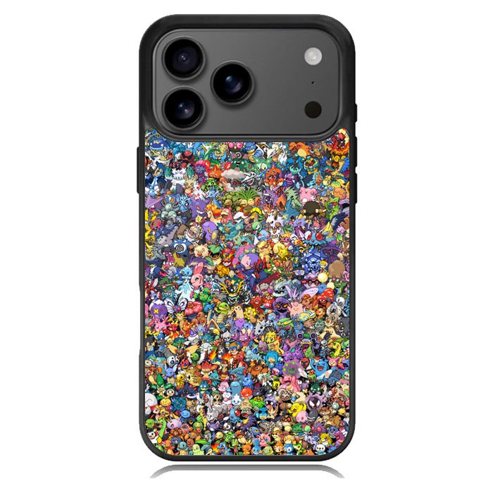 All Pokemon Character iPhone 18 Pro Max Case DC0058