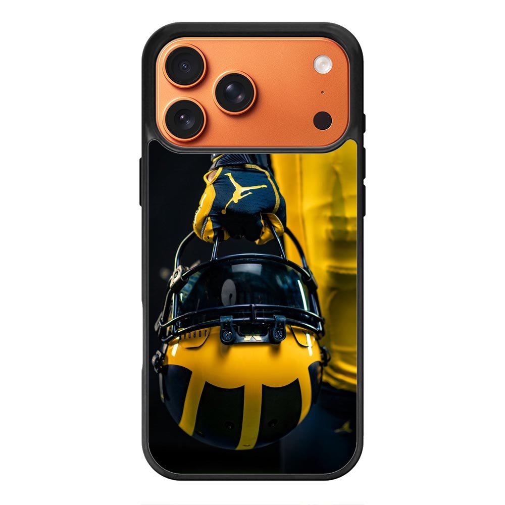 Michigan Helmet iPhone 18 Pro Max Case