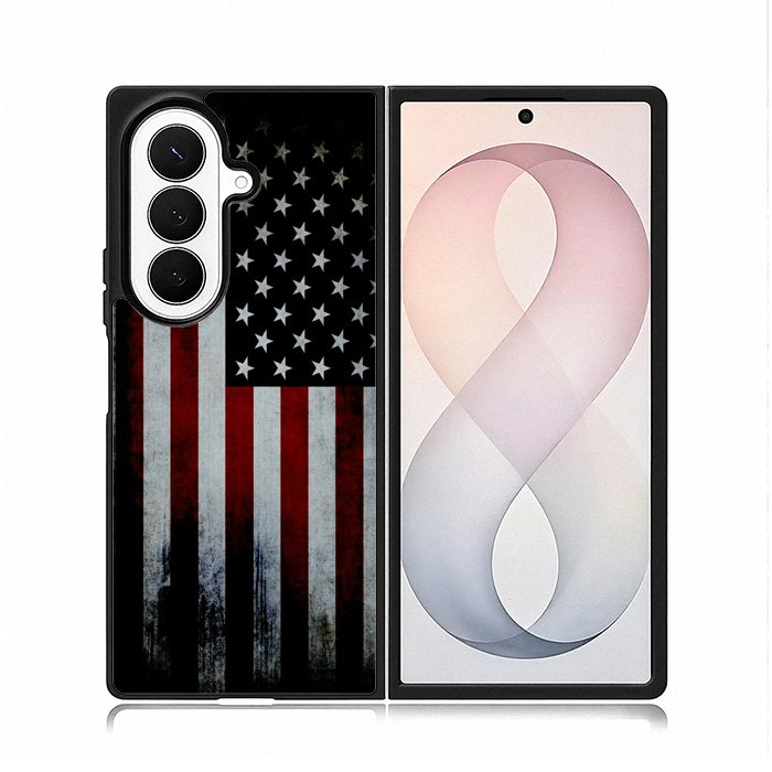 American Flag 1st Samsung Galaxy Z Fold 8 Ultra Case