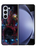 Deadpool With Infinity Gauntlet Samsung Galaxy Z Fold 5 5G Case FZ4608