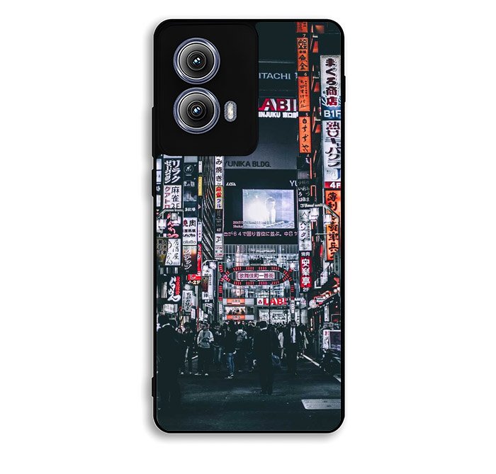 Japan Street Motorola Moto Edge 2024 Case FE7488