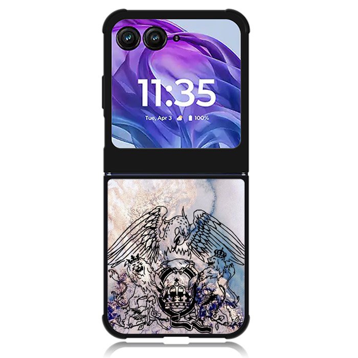 Queen Logo Motorola Moto Razr 2024 , Moto Razr 50 Case