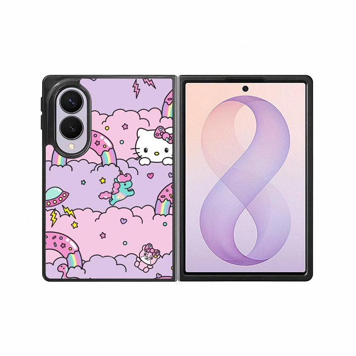 Cute Hello Kitty Samsung Galaxy Z Fold 8 Case DC0418
