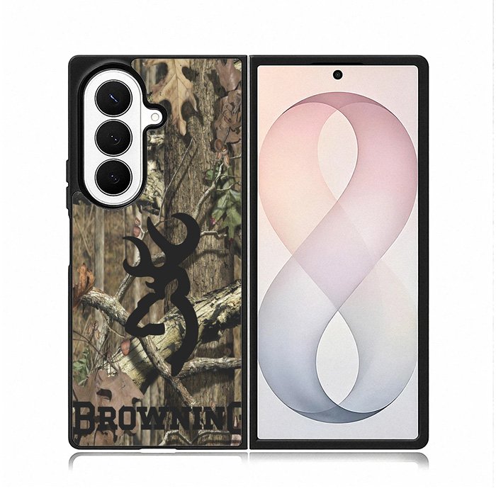 Browning Black Logo Camo Samsung Galaxy Z Fold 8 Ultra Case DC0244