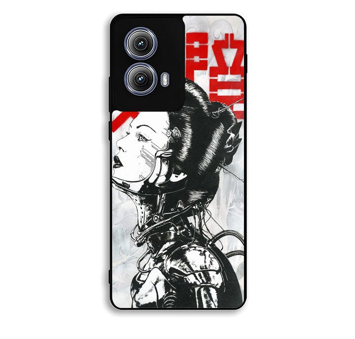 Japanesse Cyberpunk Motorola Moto Edge 2024 Case FE5331