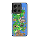 Super Mario World Map Motorola Moto G 5G 2025 Case FE1036