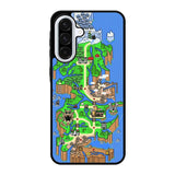 Super Mario World Map Samsung Galaxy A56 Case FE0763
