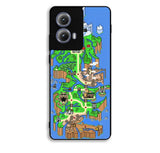 Super Mario World Map Motorola Moto Edge 2024 Case FE1036