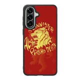 House Lannisters Sigil Red Lion Z0711 Samsung Galaxy A37 Case