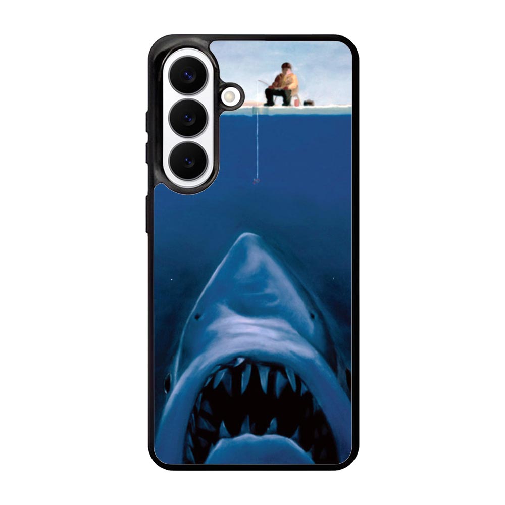 Funny Fishing Shark Samsung Galaxy S26 Plus Case