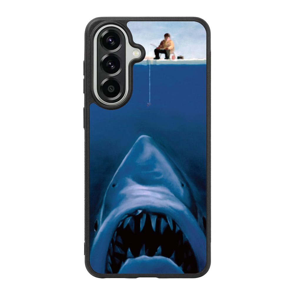 Funny Fishing Shark Samsung Galaxy A37 Case