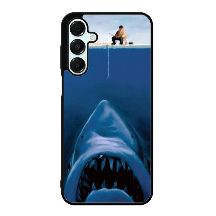 Funny Fishing Shark Samsung Galaxy A25 5G Case