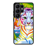 Neon Tiger And Monkey Samsung Galaxy S26 Ultra Case