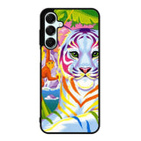 Neon Tiger And Monkey Samsung Galaxy A35 5G Case