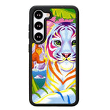 Neon Tiger And Monkey Samsung Galaxy S25 Plus 5G , Samsung Galaxy S25+ 5G Case