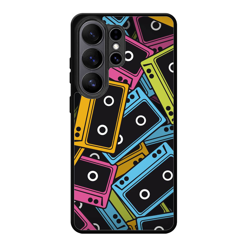 Multicolor Cassette Tape Z0579 Samsung Galaxy S26 Ultra Case
