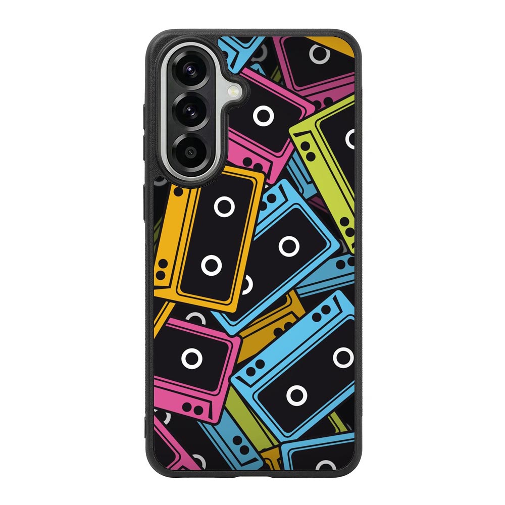 Multicolor Cassette Tape Z0579 Samsung Galaxy A57 Case