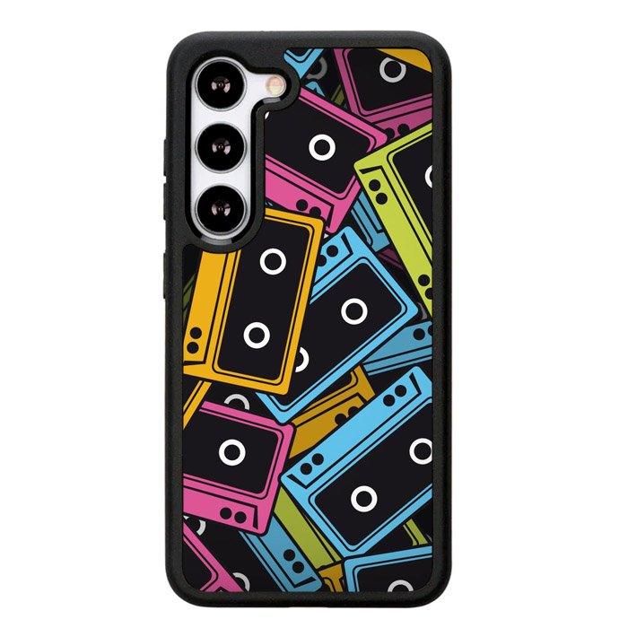 Multicolor Cassette Tape Z0579 Samsung Galaxy S25 5G Case