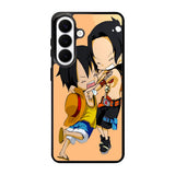 luffy and brother chibi Z0951 Samsung Galaxy S26 Plus Case