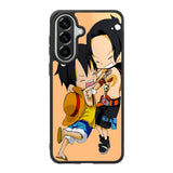 luffy and brother chibi Z0951 Samsung Galaxy A37 Case