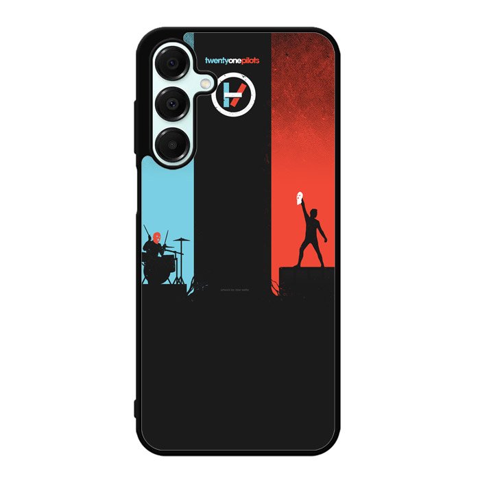 Twenty one pilots red and blue Z0984 Samsung Galaxy A35 5G Case