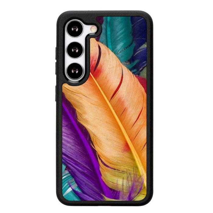 COLORFUL FEATHERS Z1243 Samsung Galaxy S25 Plus 5G , Samsung Galaxy S25+ 5G Case