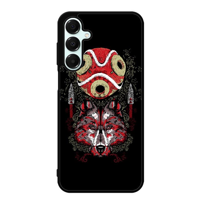 princes mononoke mask art Z1258 Samsung Galaxy A25 5G Case