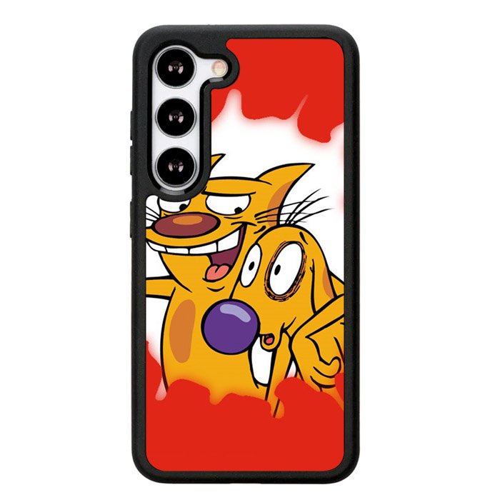 cat and dog Z1329 Samsung Galaxy S25 Plus 5G , Samsung Galaxy S25+ 5G Case