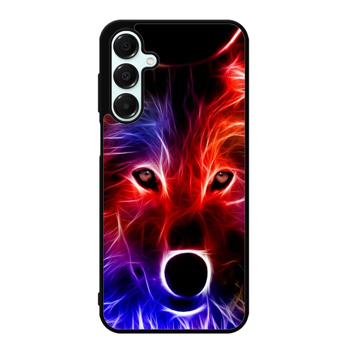wolf glow line Z1432 Samsung Galaxy A36 5G Case
