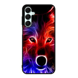 wolf glow line Z1432 Samsung Galaxy A36 5G Case