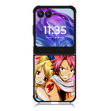 Lucy and natsu  fairy tail Motorola Moto Razr 2024 , Moto Razr 50 Case FE1169