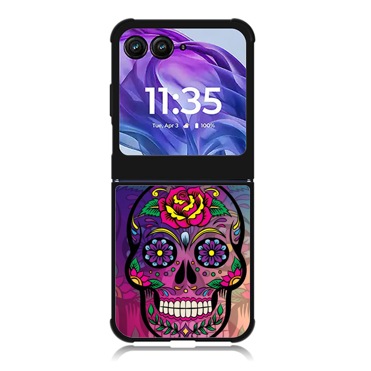 Sugar Skull Colorful  Motorola Moto Razr 2024 , Moto Razr 50 Case FE1197