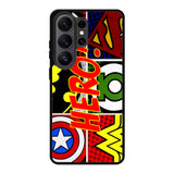 Pop Comic Super Hero Logo Z2840 Samsung Galaxy S26 Ultra Case